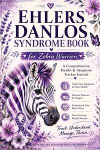 Ehlers Danlos Syndrome Book for Zebra Warriors: EDS Journal, Pain & Symptom Tracker with Assessment Pages, Doctor Appointment Logs, Treatment Monitori cover
