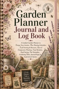 Garden Planner Journal & Log Book cover