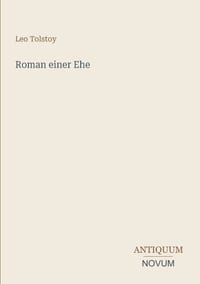 Roman einer Ehe cover
