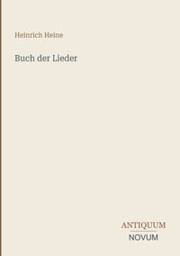Buch der Lieder cover