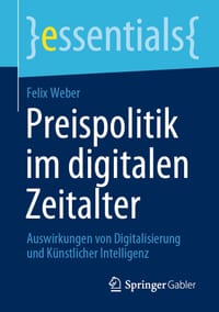 Preispolitik Im Digitalen Zeitalter: Auswirkungen Von Digitalisierung Und Künstlicher Intelligenz cover