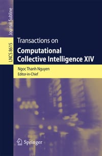 Transactions on Computational Collective Intelligence XIV cover