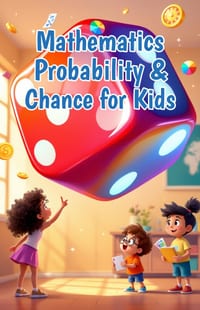 Mathematics Probability and Chance for Kids: A Beginner's Guide to Chance, Outcomes, Experiments, and Predictions for Ages 6-10 cover