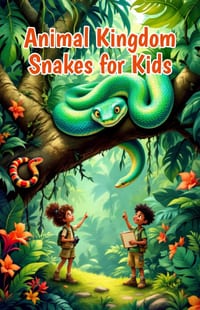 Animal Kingdom Snakes for Kids: Fun Facts on Species, Venom, Habitats, and Conservation for Young Readers cover