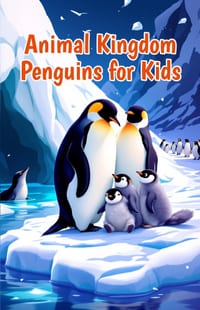 Animal Kingdom Penguins for Kids: Fun Facts, Species Guide, Habitats, Diet, Life Cycle and Conservation for Young Readers cover