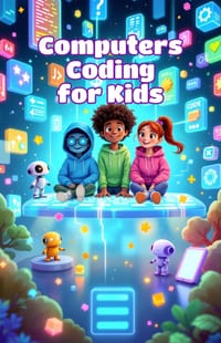 Computers Coding for Kids: A Beginner's Guide to Algorithms, Loops, Variables, Debugging, and Screen-Free Activities for Young Learners cover