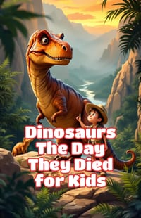 Dinosaurs The Day They Died for Kids: How an Asteroid Ended the Age of Dinosaurs, What Survived, and Why It Matters - Extinction Science for Early Rea cover