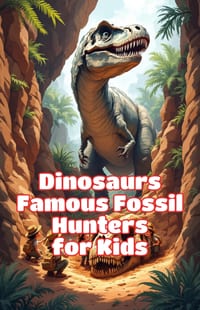 Dinosaurs Famous Fossil Hunters for Kids: True Stories of Paleontologists, Prehistoric Bones, and the Science of Discovery for Young Explorers cover