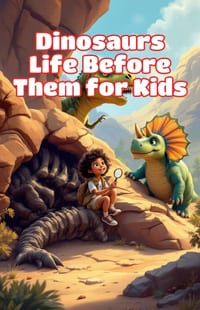 Dinosaurs Life Before Them for Kids: A Journey Through Prehistoric Oceans, Giant Bugs, Ancient Reptiles, and Earth's First Creatures cover