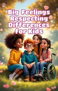 Big Feelings Respecting Differences for Kids: A Child's Guide to Inclusion, Empathy, Kindness, and Celebrating What Makes Us Unique cover