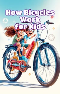 How Bicycles Work for Kids: Pedals, Gears, Wheels, and Balance Explained with Simple Science for Curious Young Readers cover