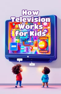 How Television Works for Kids: Pixels, Signals, Screens, and Streaming Explained Simply for Curious Young Minds cover