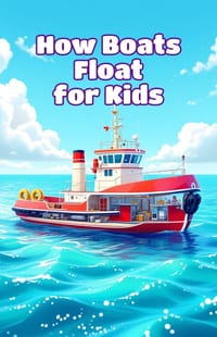 How Boats Float for Kids: Why Ships Stay Up, Buoyancy Science, Engines, Sails, Giant Vessels and the Future of Watercraft cover