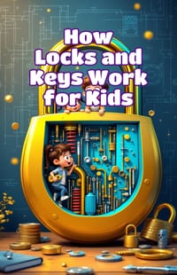 How Locks and Keys Work for Kids: A Beginner's Illustrated Guide to Pins Tumblers Codes and Everyday Security Mechanisms cover