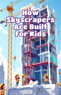 How Skyscrapers Are Built for Kids: A Step-by-Step Guide to Construction Engineering, Tall Towers, and the Science Behind the World's Tallest Structur cover