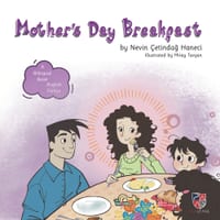 Mother's Day Breakfast: A Bilingual Children's Book (English - Turkish) cover