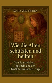 Wie die Alten schützten und heilten: von Bannzeichen, Spiegeln und der Kraft der einfachen Dinge cover