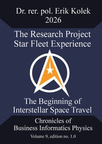 The Research Project Star Fleet Experience: The Beginning of Interstellar Space Travel cover