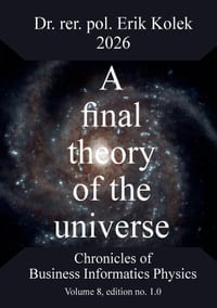 A final theory of the universe cover