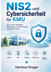 NIS2 und Cybersicherheit für KMU: Backup, MFA, Notfallplan, Meldewege und sichere Prozesse verständlich erklärt cover