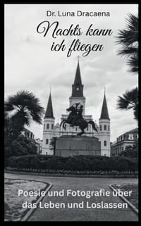 Nachts kann ich fliegen: Poesie und Fotografie über das Leben und Loslassen cover
