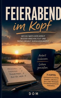 Feierabend Im Kopf: Wie du nach der Arbeit abschaltest, Stress loslässt und deine Freizeit wieder wirklich nutzt cover