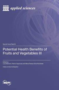 Potential Health Benefits of Fruits and Vegetables III cover