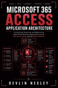 Microsoft 365 Access Application Architecture cover