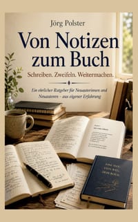 Von Notizen zum Buch: Schreiben - Zweifeln - Weitermachen Ein ehrlicher Ratgeber für Neuautorinnen und Neuautoren - aus eigener Erfahrung cover