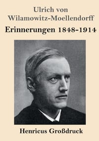 Erinnerungen 1848-1914 (Großdruck) cover