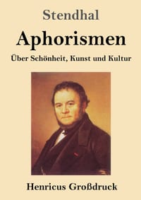 Aphorismen (Großdruck): Über Schönheit, Kunst und Kultur cover