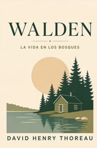 WALDEN - La Vida en los Bosques: Naturaleza, vida sencilla, trabajo y libertad (Edición moderna y revisada en Español) cover