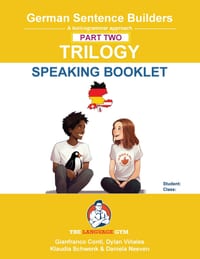 German Sentence Builders Trilogy Part 2 - A Speaking Booklet cover