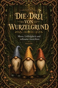 Die drei von Wurzelgrund: Moos, Löffelglück und seltsame Ansichten cover