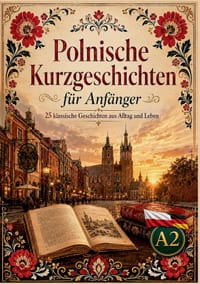 Polnische Kurzgeschichten für Anfänger: 25 klassische Geschichten aus Alltag und Leben cover