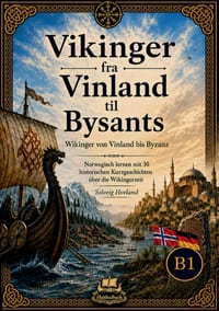 Vikinger fra Vinland til Bysants Wikinger von Vinland bis Byzanz: Norwegisch lernen mit 30 historischen Kurzgeschichten über die Wikingerzeit (Niveau cover