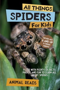 All Things Spiders For Kids: Filled With Plenty of Facts, Photos, and Fun to Learn all About Spiders cover
