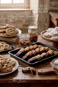 100 Cookies et Biscuits: l'Amérique chocolatée à la française cover