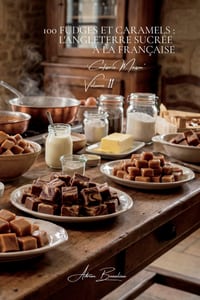 100 Fudges et Caramels: l'Angleterre sucrée à la française cover