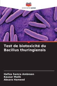 Test de biotoxicité du Bacillus thuringiensis cover