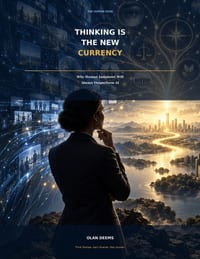 Thinking Is the New Currency: Why Human Judgment Will Always Outperform AI cover