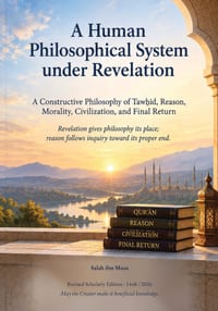 A Human Philosophical System under Revelation: A Constructive Philosophy of Tawḥīd, Reason, Morality, Civilization, and Final Return cover