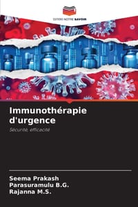 Immunothérapie d'urgence cover