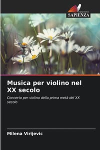 Musica per violino nel XX secolo cover