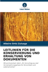 Leitlinien Für Die Konservierung Und Erhaltung Von Dokumenten cover