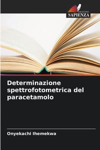 Determinazione spettrofotometrica del paracetamolo cover