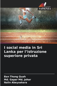 I social media in Sri Lanka per l'istruzione superiore privata cover