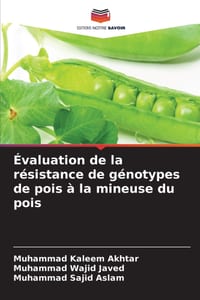 Évaluation de la résistance de génotypes de pois à la mineuse du pois cover