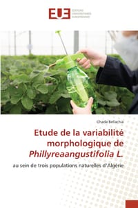 Etude de la variabilité morphologique de Phillyreaangustifolia L. cover