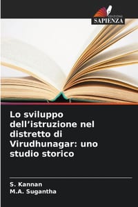 Lo sviluppo dell'istruzione nel distretto di Virudhunagar: uno studio storico cover